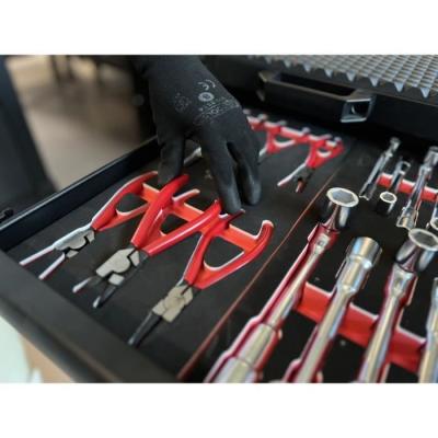 Module de pinces a Circlips - KSTOOLS - 6 pinces - Découpe laser - Mousse imputrescible - A circlip