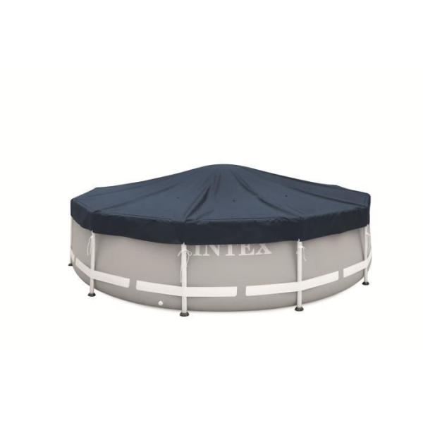 Bâche hiver - INTEX - Piscine Ronde - Ø4,88m - Triple épaisseur - Traitement anti-UV
