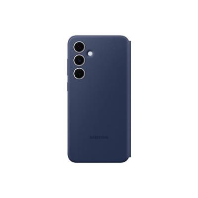 Etui Smart View avec porte-carte Galaxy S24 FE Bleu