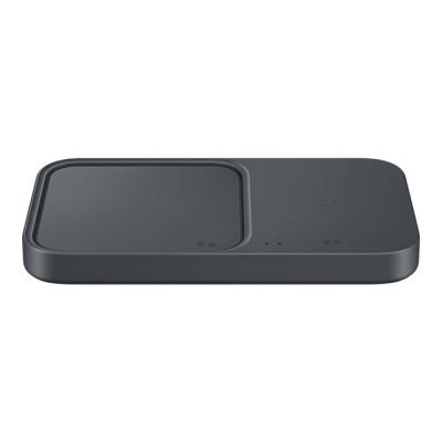 Chargeur duo sans fil rapide 15W SAMSUNG - Pad Induction - Sans adaptateur secteur - Noir