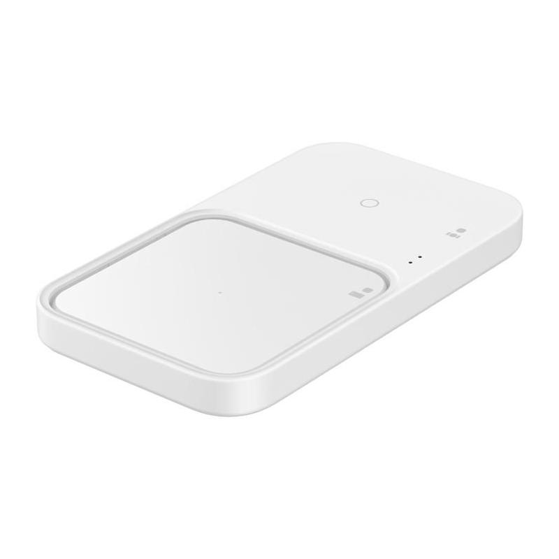 Chargeur duo sans fil rapide 15W pour téléphone - Pad Induction - Noir