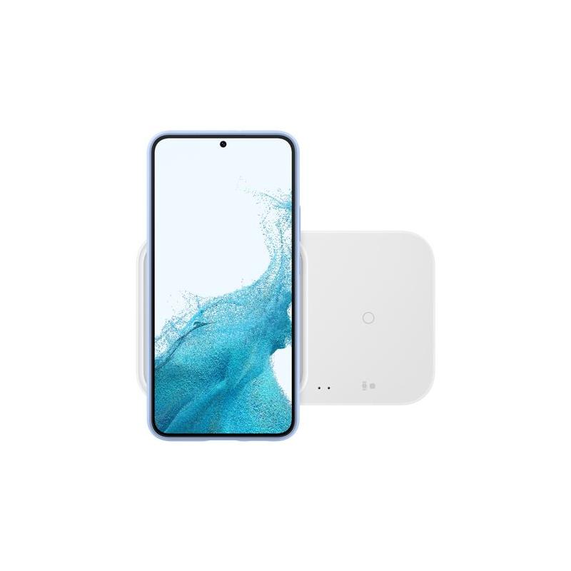 Chargeur duo sans fil rapide 15W pour téléphone - Pad Induction - Noir