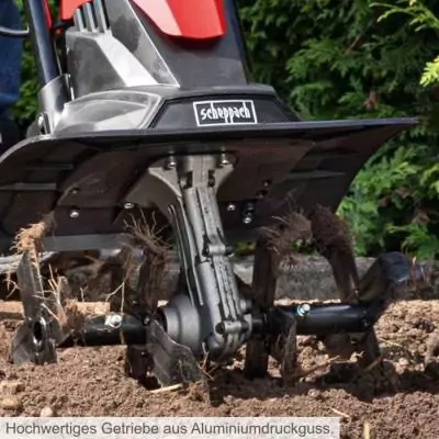 Motobineuse électrique puissante 1050W - Scheppach MTE380