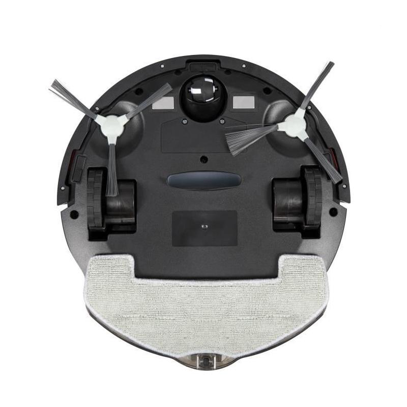 Aspirateur Robot laveur connecté - LIVOO - DOH145 WASH'UP - 1000 Pa - 70 min - 2 réservoirs - Noir