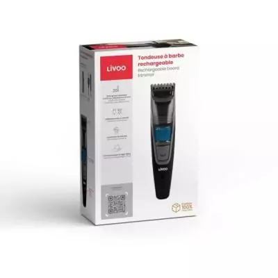 Tondeuse à barbe rechargeable LIVOO - Précise et polyvalente