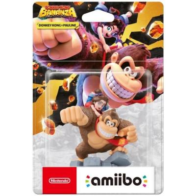 Figurine Amiibo - Donkey Kong & Pauline • Collection Donkey Kong
