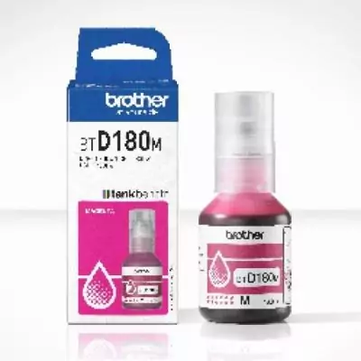 Cartouche d'encre Brother BTD180M Magenta - 5000 pages - Standard Cartouche d'encre Brother BTD180M Magenta - 5000 pages - Standard