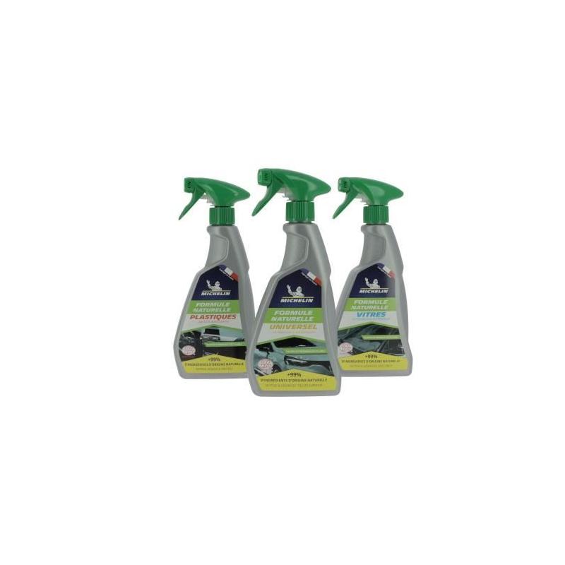 Kit nettoyage entretien - MICHELIN - Formule naturelle
