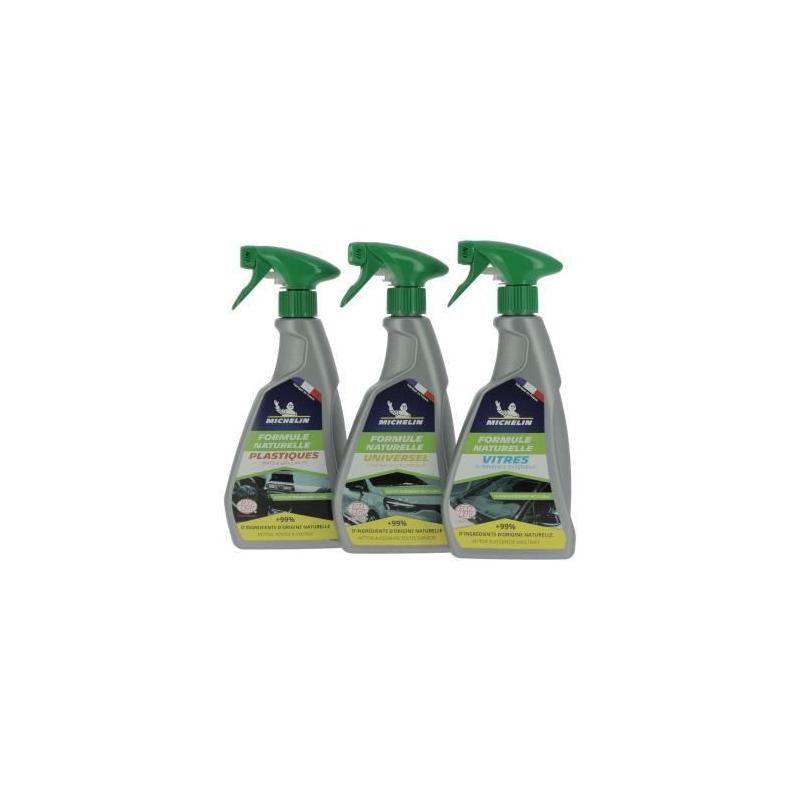 Kit nettoyage entretien - MICHELIN - Formule naturelle