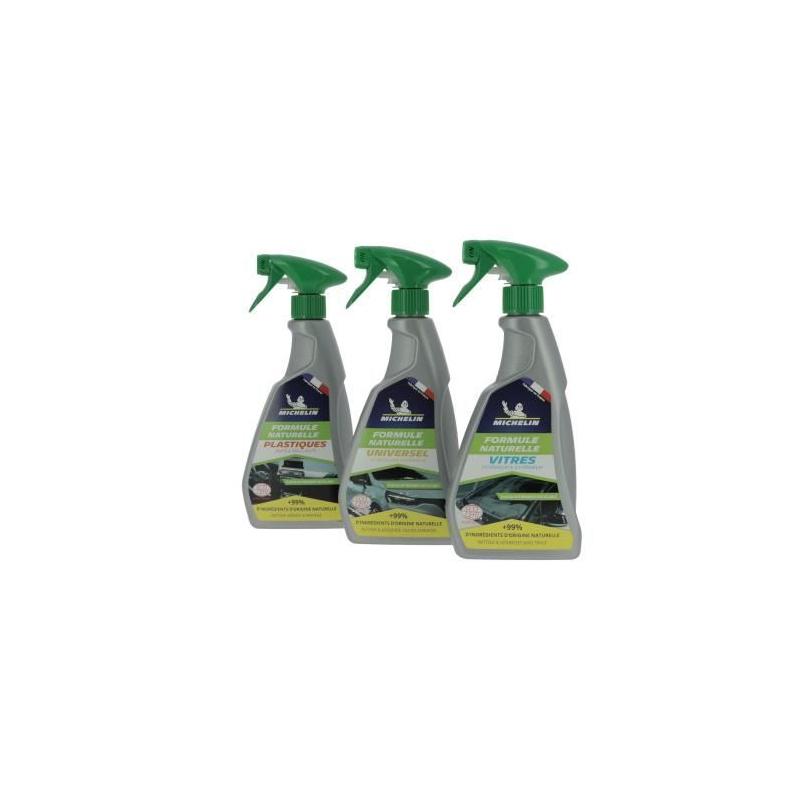 Kit nettoyage entretien - MICHELIN - Formule naturelle