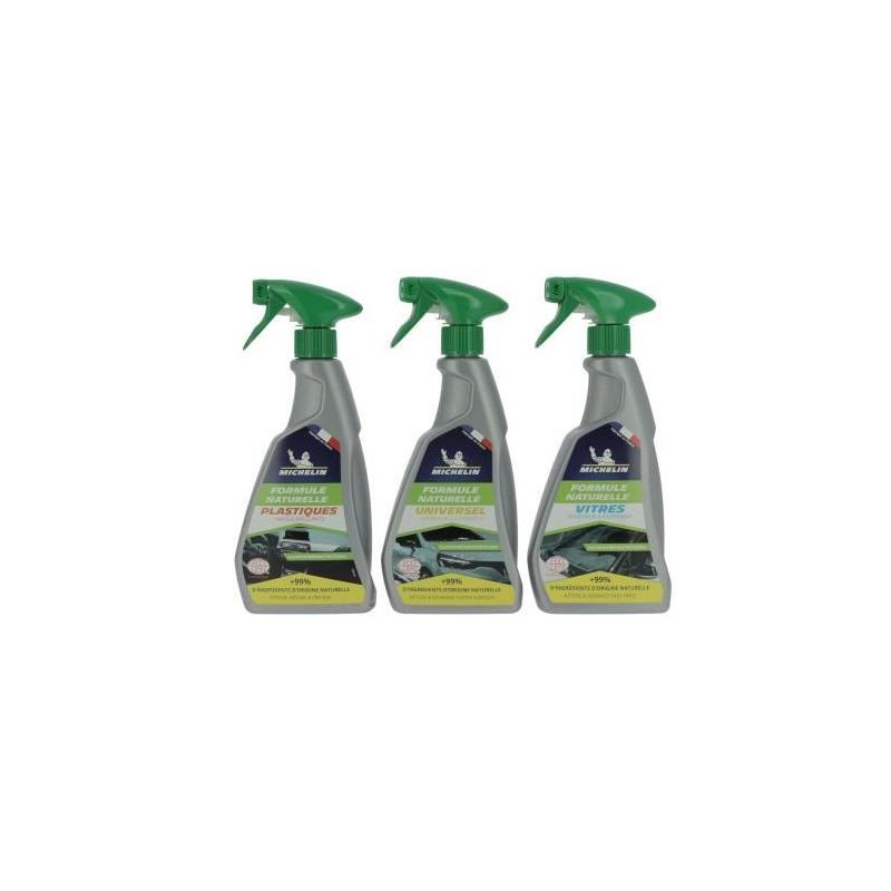 Kit nettoyage entretien - MICHELIN - Formule naturelle