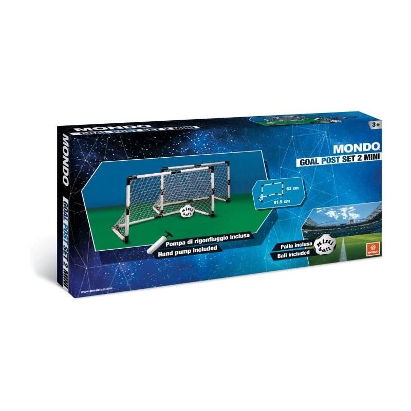 Set de football - MONDO - Kit 2 mini cages foot + BioBall Mini Ball