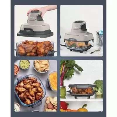 Friteuse sans huile portable NINJA - CRISPI - 4 programmes - 1400W Friteuse sans huile portable NINJA - CRISPI - 4 programmes - 1400W