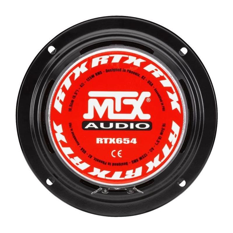 MTX RTX654 Médium a haute efficacité 16,5cm 125W RMS 4 (vendu a la piece)
