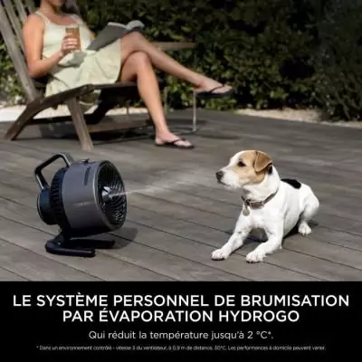Ventilateur brumisateur SHARK FlexBreeze HydroGo