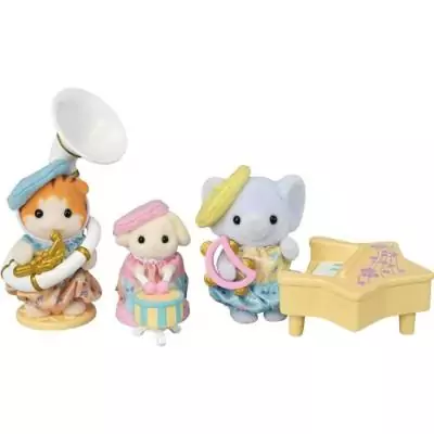 Mini-figurines SYLVANIAN FAMILIES - Le concert de la crèche - À partir de 3 ans Mini-figurines SYLVANIAN FAMILIES - Le concert de la crèche - À partir de 3 ans