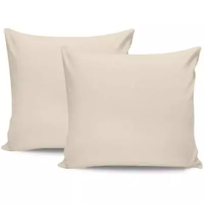 Ensemble de literie satiné 100% coton - Creme