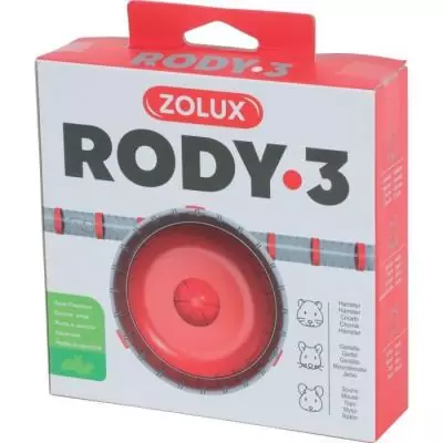 Roue d'exercice silencieuse pour rongeurs - ZOLUX - Grenadine Roue d'exercice silencieuse pour rongeurs - ZOLUX - Grenadine