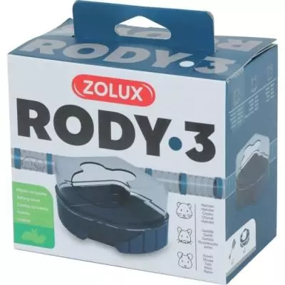 Bac à litière Rody3 ZOLUX pour petits rongeurs - Pratique et coloré Bac à litière Rody3 ZOLUX pour petits rongeurs - Pratique et coloré