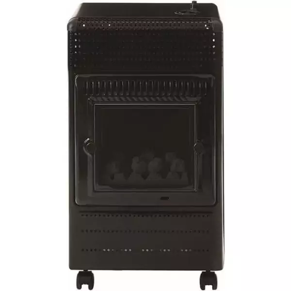 Chauffage d'appoint gaz Butane Favex Ektor Fire - Effet feu de cheminée - 3400 Watts - Infrableu - 3 puissances