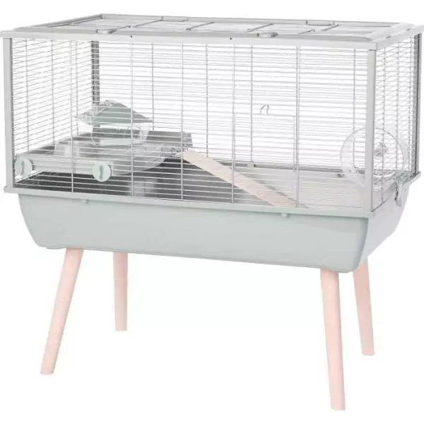 Cage rongeur surélevée - ZOLUX - Néolife - Pour hamster - 78 x 48 x 75 cm - Vert