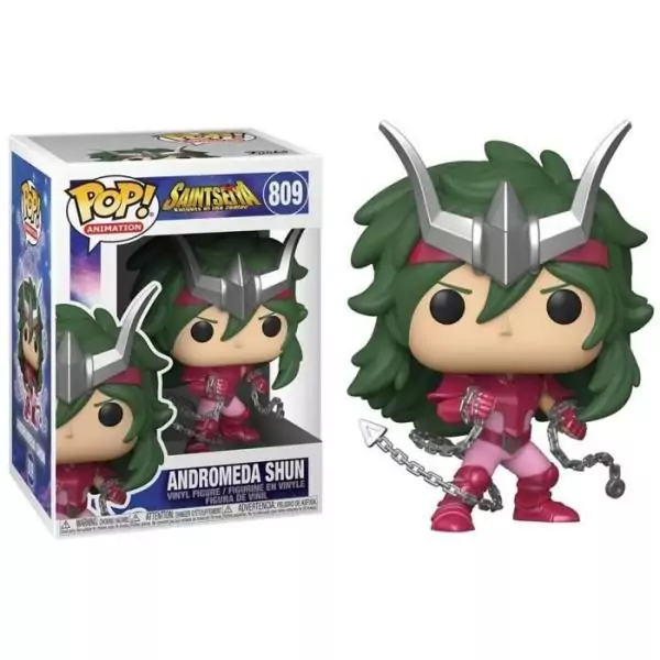 Figurine Funko Pop! Animation : Les Chevaliers du Zodiaque – Andromeda Shun 809