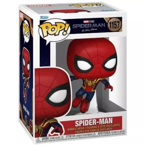 Figurine Funko Pop! Marvel Studios : Spider-Man No Way Home – Spider-Man – Tete oscillante 1157