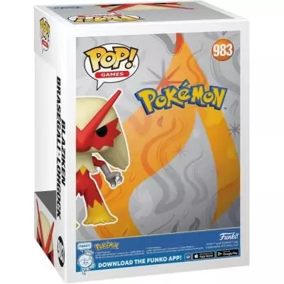 Figurine Funko Pop! Games : Pokémon Blaziken 983 - Attrape-les tous ! Figurine Funko Pop! Games : Pokémon Blaziken 983 - Attrape-les tous !