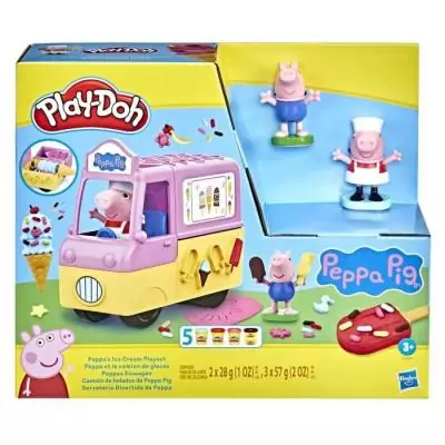 Play-Doh Peppa et le camion de glaces: Pâte à modeler avec Peppa et George