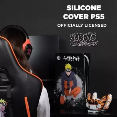 Housse en Silicone Naruto pour Playstation 5 - Accessoire PS5
