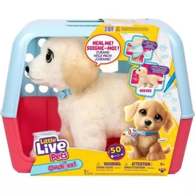 Peluche interactive LITTLE LIVE PETS - Mon chien ouchies - À partir de 5 ans