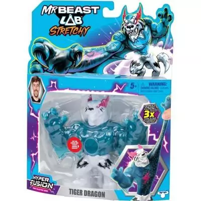Figurine élastique Tigre Dragon MRBEAST LAB Goo Jit Zu 11 cm