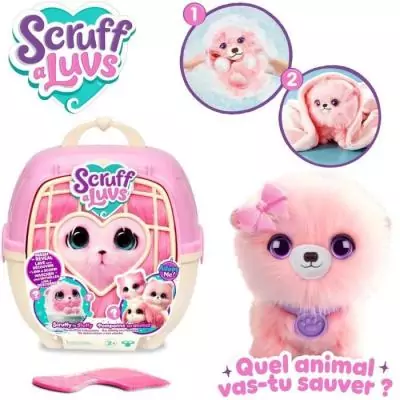 Adopte un Boule de Poils Rose - SCRUFF A LUVS Adopte un Boule de Poils Rose - SCRUFF A LUVS