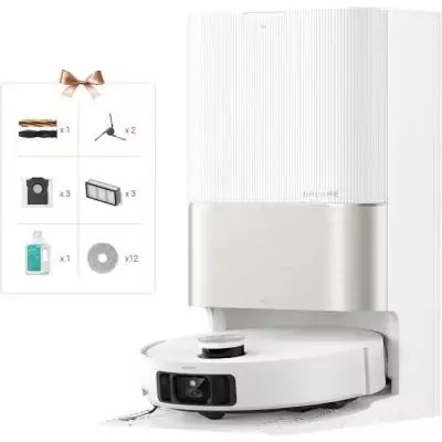 Robot Aspirateur Laveur DREAME X50 Ultra: 220 mn autonomie - 20 000 Pa