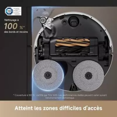 Robot Aspirateur Laveur DREAME X50 Ultra: 220 mn autonomie - 20 000 Pa