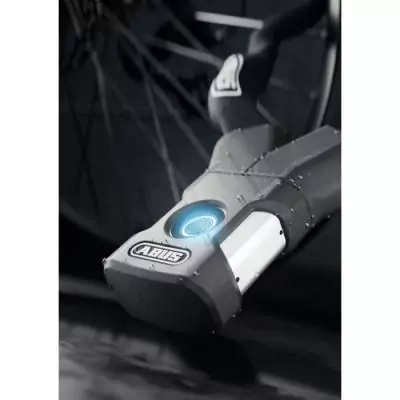 Antivol pliable ABUS BORDO ONE 6500A/110 - Support RC - Noir