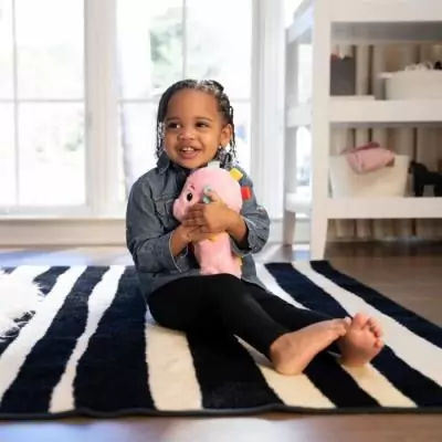 Veilleuse musicale et lumineuse rose pour bébé Veilleuse musicale et lumineuse rose pour bébé