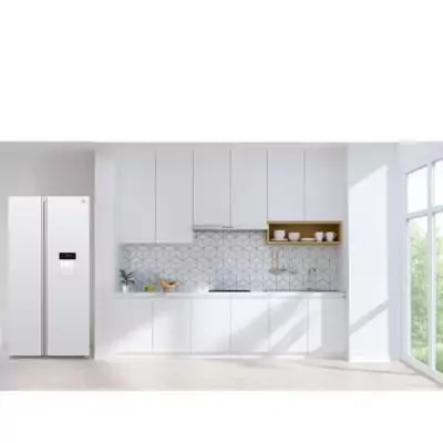 Réfrigérateur américain Continental Edison: Spacieux et Sans givre Réfrigérateur américain Continental Edison: Spacieux et Sans givre