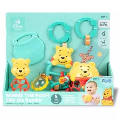 Coffret cadeau naissance Disney Baby Winnie - 5 jouets adorables