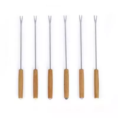 Service à fondue traditionnel - LIVOO MEN426N - 2,6L - 6 personnes - Fonte émaillée