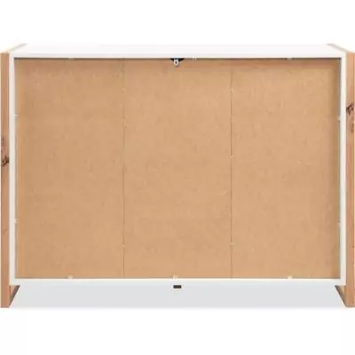 Buffet DENVER Chêne artisan / Blanc 2 portes 3 tiroirs Buffet DENVER Chêne artisan / Blanc 2 portes 3 tiroirs