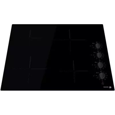 Table de Cuisson Vitrocéramique Fagor - Noir - 4 Plaques - 56x49 cm