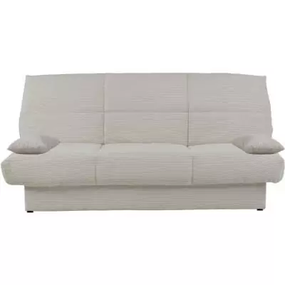 Banquette clic-clac 3 places beige - 190 x 90 x 92 cm