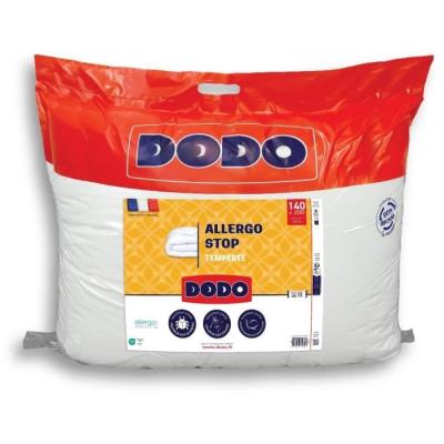DODO - Couette tempérée 300 g/m² - ALLERGO STOP - 140 x 200 cm - Blanc