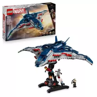 LEGO Marvel 76325 Le Quinjet d'Avengers : L'ère d'Ultron - Jeu de construction LEGO Marvel 76325 Le Quinjet d'Avengers : L'ère d'Ultron - Jeu de construction