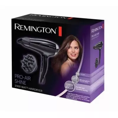 Sèche-Cheveux Remington D5215 Ionique 2200W - Puissant et Performant Sèche-Cheveux Remington D5215 Ionique 2200W - Puissant et Performant