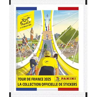 Panini TOUR DE FRANCE 2025 Blister 10 pochettes + 1 offerte