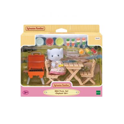 Sylvanian Families La fille éléphant et son set de pique-nique Sylvanian Families La fille éléphant et son set de pique-nique