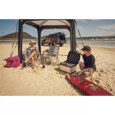 Glacière isotherme Dometic Patrol 20 - 19L Rose - Transportez vos aliments frais en toute tranquillité!