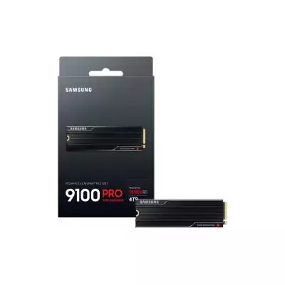 Samsung 9100 PRO Heatsink PCIe® 5.0 NVMe™ M.2 SSD - 4 TB